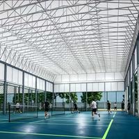 Installation rapide, grande auvente électrique en PVC résistant aux intempéries, pour garage, hangar, terrain de sport, terrain de football, terrain de padel
