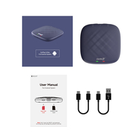 Decodificador Inalámbrico Carlinkit WiFi Car Play, Actualización de Pantalla de Unidad Principal Original, Kit de Adaptación Carplay, Caja Ai de 128 GB para Mercedes