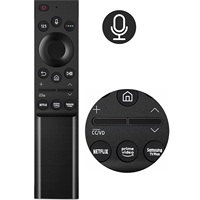 Control Remoto por Voz BN59-01363A Compatible con Televisores Samsung, Compatible con QLED 4K 8K UHD HDTV Quantum HDR Pantalla Plana Curva LED LCD