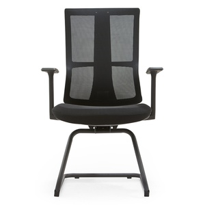 Fabricante de Muebles de Oficina, Silla de Oficina Ergonómica de Malla para Reuniones, Sillas de Conferencia con Respaldo Medio - Product Image 4