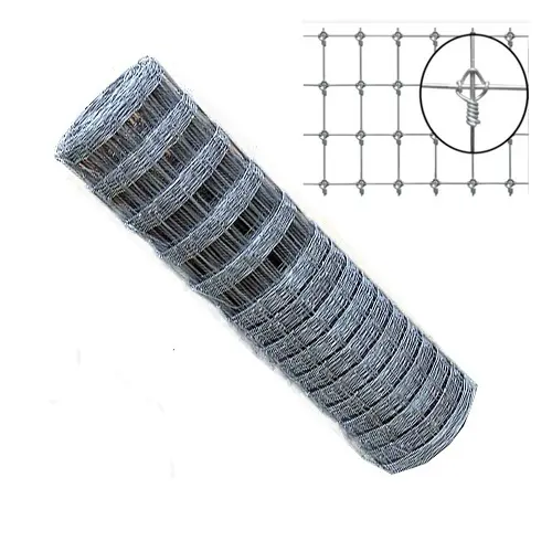Tight lock mesh deer fence, Long life hot dip galvanized 4ft 5ft 6ft 7ft 8ft height fixed knot deer wire mesh fence