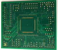 ODM circuit imprimé masque de soudure vert noir bleu rouge 1.6mm 1.8mm 2.0mm or doigt carte électronique PCB