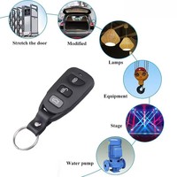 433Mhz Auto Paire Télécommande Ouvre-porte de Garage Duplicateur Porte-clés Clone RF Transmetteur sans fil Contrôleur universel