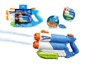 Mùa hè siêu súng phun đôi blaster nước mực súng trẻ em ice đồ chơi súng nước - Product Image 6