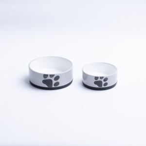 BESTCERA Maßgefertigter Siebdruck Katzen- und Hundemuster Zweifarbiger Keramik-Futternapf - Katzen- und Hunde-Keramik-Futterspender - Product Image 6