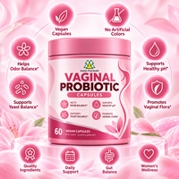 Capsules probiotiques vaginales à la canneberge pour femmes, favorisent la santé digestive, extrait de probiotiques de haute pureté, compléments alimentaires à base de plantes
