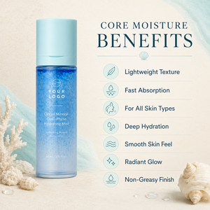 New Hot Products Marine Minerals Mist Deep Hydration Radiant Glow Refreshing Skin All Skin Types Hyaluronic Acid Hydrating Mist - Product Image 5