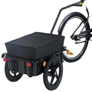 <span class=keywords><strong>Remorque</strong></span> utilitaire de camping pour vélo, chariot de transport de bagages en acier, grande capacité, OEM, pour le shopping et les outils - Product Image 1