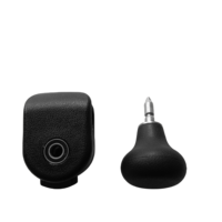 MUNIU Nouveau Bouton Rotatif pour Volant de Voiture en Alliage de Zinc et Acier Inoxydable pour Aides à la Conduite pour Personnes Handicapées