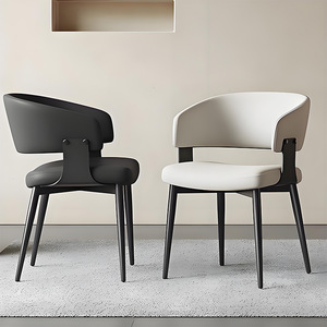 American Comfortable Dining Restaurant Hotel Wedding <span class=keywords><strong>Chaise</strong></span> en bois avec boucle de laine Coussin en tissu rembourré en métal pour usage domestique - Product Image 5