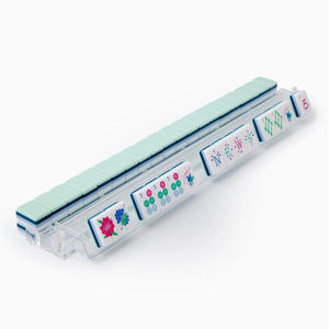 Tuiles de Mahjong Américaines Sculptées en Acrylique à Quatre Couches, Modernes et Personnalisées, Vente Chaude en Gros pour Jeux <span class=keywords><strong>d</strong></span>'Échecs - Product Image 3