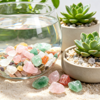 Pierres d'aromathérapie en cristal de couleur naturelle, pierres poreuses diffuseuses, forme de particules irrégulières, emballage personnalisé pour la maison, la voiture, l'aromathérapie, cadeau