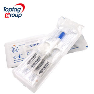 134.2Khz EM4305 inscriptible RFID GlassTag <span class=keywords><strong>puce</strong></span> transpondeur <span class=keywords><strong>puce</strong></span> pour animal - Product Image 1