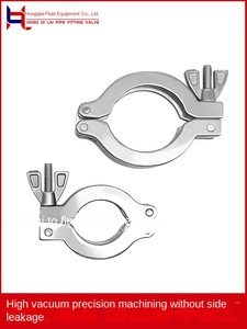 Nhà Máy Giá 304 thép không gỉ Kẹp NW phụ kiện đường ống, KF chân không kẹp được sử dụng cho thiết bị chân không phụ kiện đường ống - Product Image 5