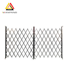 MAXPAND Açık Metal Depo Kaliteli Geçici Genişletilebilir Bariyer Katlanır Alüminyum Esnek güvenlik çiti - Product Image 1