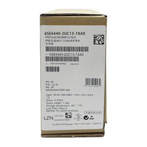 Inversor VFD Monofásico/Trifásico 6SE6440-2UC13-7AA0 de 0.37kW para Control de Velocidad de Motor Trifásico, 220V, Control V/F, Automatización Industrial - Product Image 6