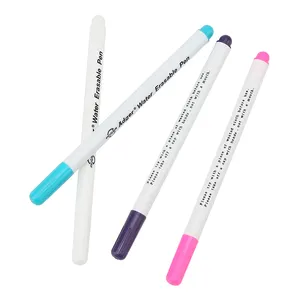 JP Washable Fabric Tip Textile Marker Achromatic Pen Soluble Cross Stitch Disappearing Ink Fabric Marker Pen