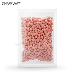 Cire dépilatoire à faible point de fusion 100g Rose poudré Cire dure en grains Cire pour l'épilation des poils - Product Image 1