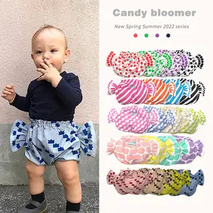 Kids summer candy shorts kids clothing cute baby candy bloomers newborn wholesale summer candy bloomers for kids