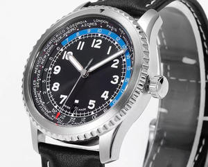 Reloj Mecánico Automático de Alta Gama con Diseño Personalizado Estilo Aviador - Product Image 2