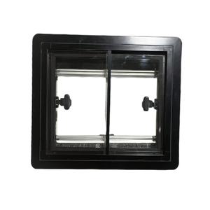 MAYGOOD 900x450mm aleación de aluminio ventana corredera Horizontal Campervan partes ventana abierta desde ambos lados - Product Image 5