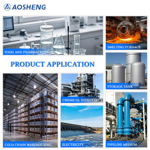 Trasmettitore di Pressione del Vento AOSHENG ad Alta Precisione in Acciaio Inox con Display Digitale 4-20mA Protezione IP66 per Condotti HVAC - Product Image 6