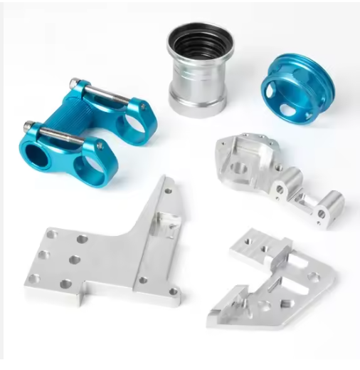 Custom CNC Machined Aluminum Bracket Components Stable Structure Mounting Parts for Sensor Device and Finishing