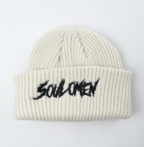 Gorro de invierno cálido con puños acrílicos de alta calidad, gorro de punto grueso y pesado, gorros con logotipo bordado personalizado - Product Image 3