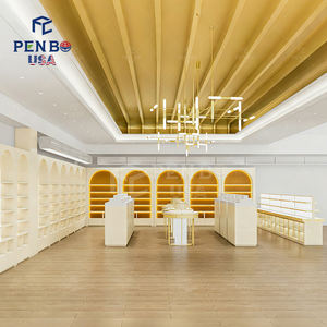 Estantes de Exhibición Personalizados con LED, Ecológicos y Resistentes para Cosméticos y Perfumes, Muebles para Boutiques de Cuidado de la Piel y Maquillaje - Product Image 3