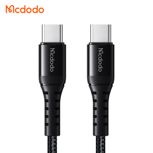 สายชาร์จ <span class=keywords><strong>Mcdodo</strong></span> 564 ทนทาน 60W ชาร์จเร็ว รองรับ PD ความยาว 0.2 ม./1 ม. สายไนลอนหุ้มโลหะ ทนทาน หัว USB-C สำหรับแล็ปท็อป แท็บเล็ต และโทรศัพท์ - Product Image 1