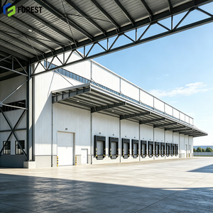 Parque Logístico de Estructura de Acero, Nave de Almacenamiento Moderna y Avanzada de Gran Resistencia, Ahorro de Energía, Comercial y Sostenible - Product Image 1