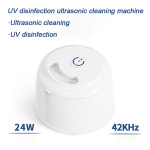 Small Portable Uv Ultraviolet <b>Denture</b> and Braces Jewelry Ultrasonic Cleaning Machine the New Listing 200ml - Product Image 5