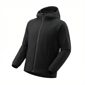 Veste softshell respirante et imperméable pour homme, chaude et résistante à l'eau, pour activités de plein air, fermeture éclair, coupe-vent, veste de sport active - Product Image 1