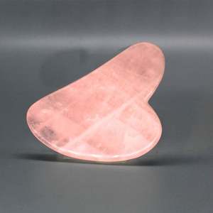 Gua Sha Outils pour le visage Pierre de jade pour les soins de la peau du visage Acupuncture du corps Soulager les tensions musculaires Réduire les poches Cadeaux de fête - Product Image 6