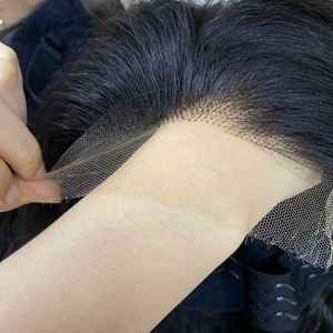 วิกผม HD 5x5 แบบปิดหน้าผาก  ทรงบ๊อบ  ผมแท้ 100%  แบบ Super Double Drawn  ไม่ต้องใช้กาว - Product Image 2