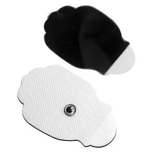 Electrodos de <span class=keywords><strong>Hidrogel</strong></span> Konmed KM801 TENS EMS (4.5x7.5cm) con Desinfección por Infrarrojos Lejanos, Blancos, con Broche a Presión, Consumibles Médicos - Product Image 6