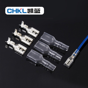 Chkl <b>Crimp</b> Terminal Tin Plated Copper Connecting Cable Connector - Product Image 1