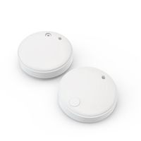 Système double, localisateur intelligent anti-perte certifié MFi, compatible avec la fonction Localiser de Google, balise intelligente, traceur GPS, localisateur de clés