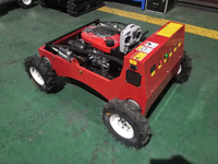 Tondeuse à gazon agricole robotisée automatique professionnelle sans fil 4x4 tout-terrain 4 temps de fabrication chinoise