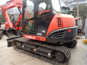 รถขุดขนาดเล็ก Kubota Kx080 8 ตัน มือสอง ได้รับการรับรองมาตรฐาน CE พร้อมอุปกรณ์เสริมสำหรับเจาะดิน มอเตอร์ปั๊มเกียร์-ไฮดรอลิกนำเข้า - Product Image 3