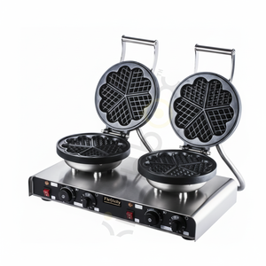Kitchbox-Gaufrier à fleurs industriel et commercial (lot de 2) - Product Image 1