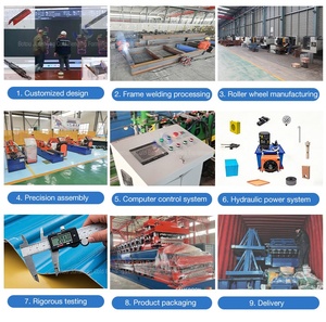 Cao bán kim loại Stud và theo dõi hiệu suất kim loại khung vách thạch cao Máy làm Trần bảng điều chỉnh máy làm - Product Image 6