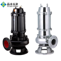Pompe à eaux usées submersible en acier inoxydable de type WQ, prix fabricant OEM, pour l'industrie chimique et l'eau de mer