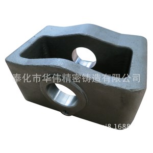Verre à eau en acier au carbone moulé avec précision, moulage par investissement pour machines de fonderie métallique, acier galvanisé, prix compétitif - Product Image 2