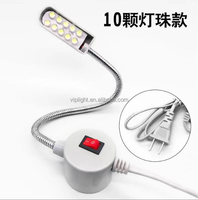 Ampoules LED super lumineuses, lampe de travail pour machine à coudre, lampe industrielle pour vêtements, lampe de positionnement laser rouge pour la découpe de vêtements