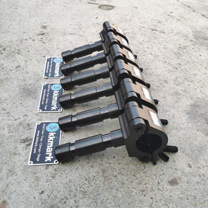KKMARK-montaje de luz para lámpara de escenario, <span class=keywords><strong>abrazadera</strong></span> de tubo de manguera de suspensión, armazón de aluminio negro plateado de 2 pulgadas, carga de 500kg - Product Image 4