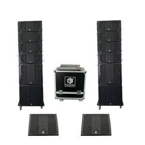 Système de sonorisation de scène professionnel TR-210V/TR-18BV 8+4+4 double 10 pouces pour la vente en gros - Product Image 1