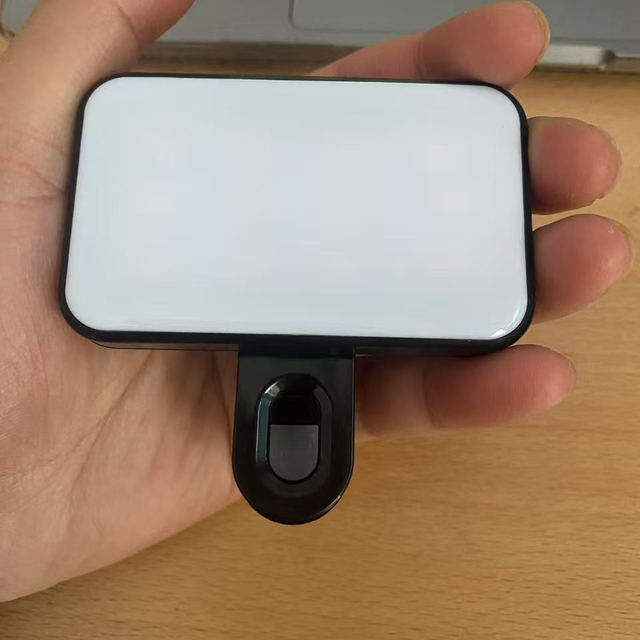 Cheap Portable Mini Selfie Fill Light Rechargeable 3 Color Temperature Clip on for Computer and Phone Laptop Fill Light