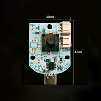 DC5V bricolage lampe de Table Double couleur CCT LED veilleuse tactile avec Module de contrôle de Type C carte de Circuit imprimé à gradation continue