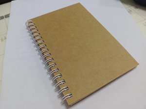 Sổ Tay Xoắn Ốc Có Lớp Lót Bán Sỉ Khuyến Mại, Bìa Giấy Kraft Sổ Tay Xoắn Ốc Nhỏ 100 Trang, Sổ Ghi Chép Trường Học A6 - Product Image 6